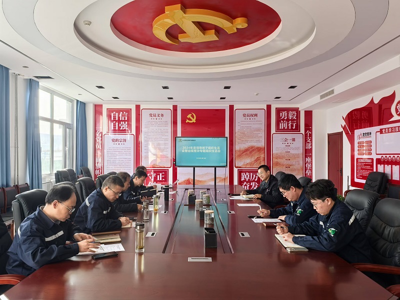 神木恒穩(wěn)公司黨支部召開2024年度領(lǐng)導班子組織生活會暨巡視整改專題組織生活會